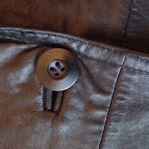 Ricardo - Black Soft Lamb Skin Leather Jacket. Blazer Style. Pockets W-S/M - Picture 7 of 11